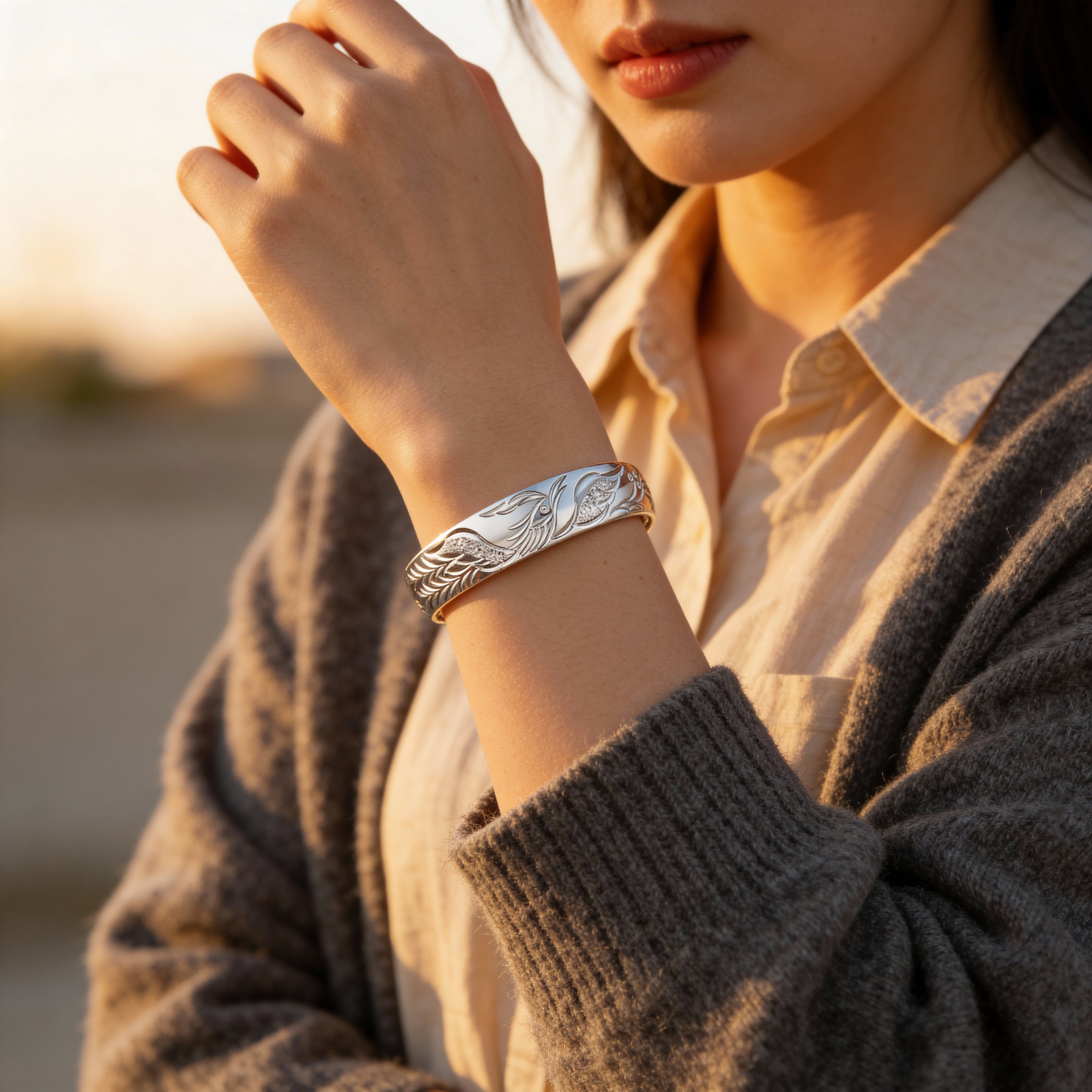 Bracelet en Argent pour Femme - Rêve d’Étoiles