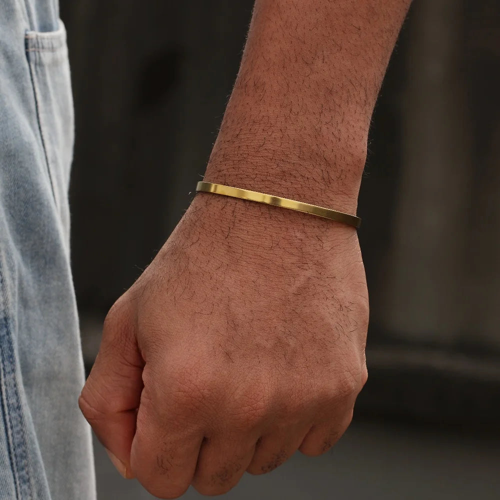 Bracelet jonc ouvert pour femme