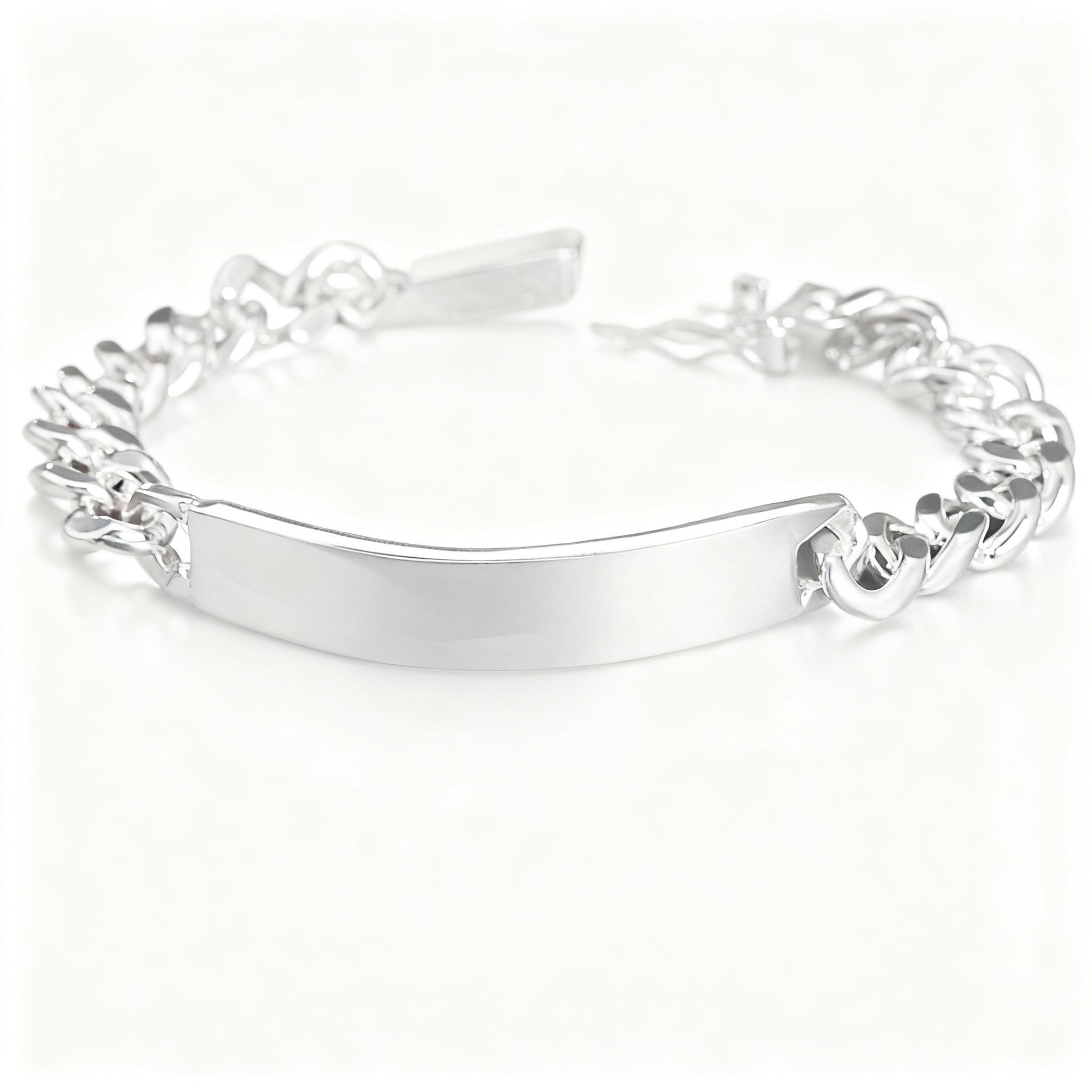 Bracelet en argent pour homme à la mode